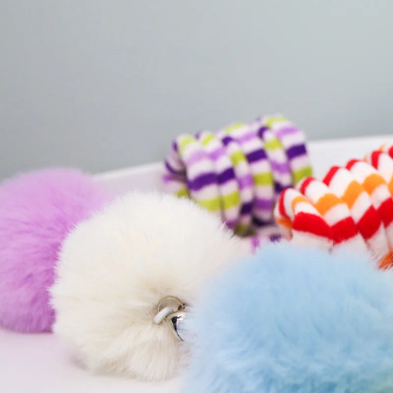 Cat Window Suction Cup Hanging Toy – Interactive Self-Play Teaser with Bell