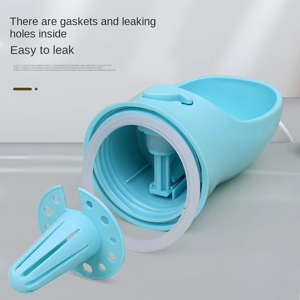 Portable Pet Water Bottle & Food Container – 2-in-1 Travel Feeder Bowl for Dogs & Cats