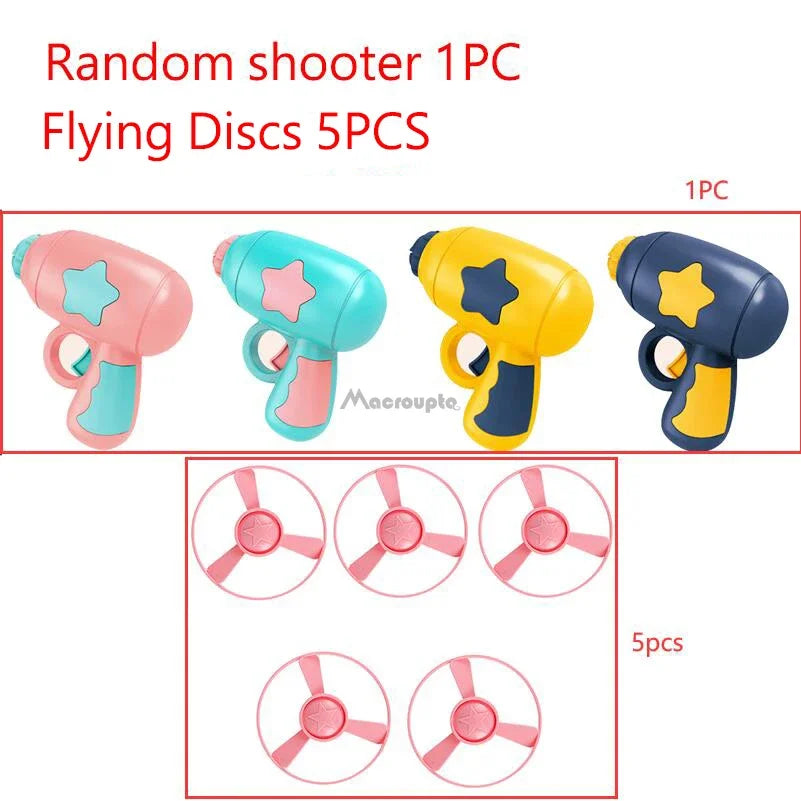 Cat Flying Disc Launcher Toy – Interactive Shooting Gun for Kitten Chase & Fetch Games