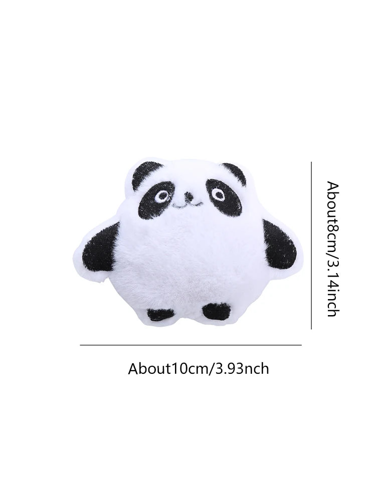 Catnip Cartoon Animal Plush Crinkle Cat Toy – Cute Cloth Toy with Sound Paper for Kittens