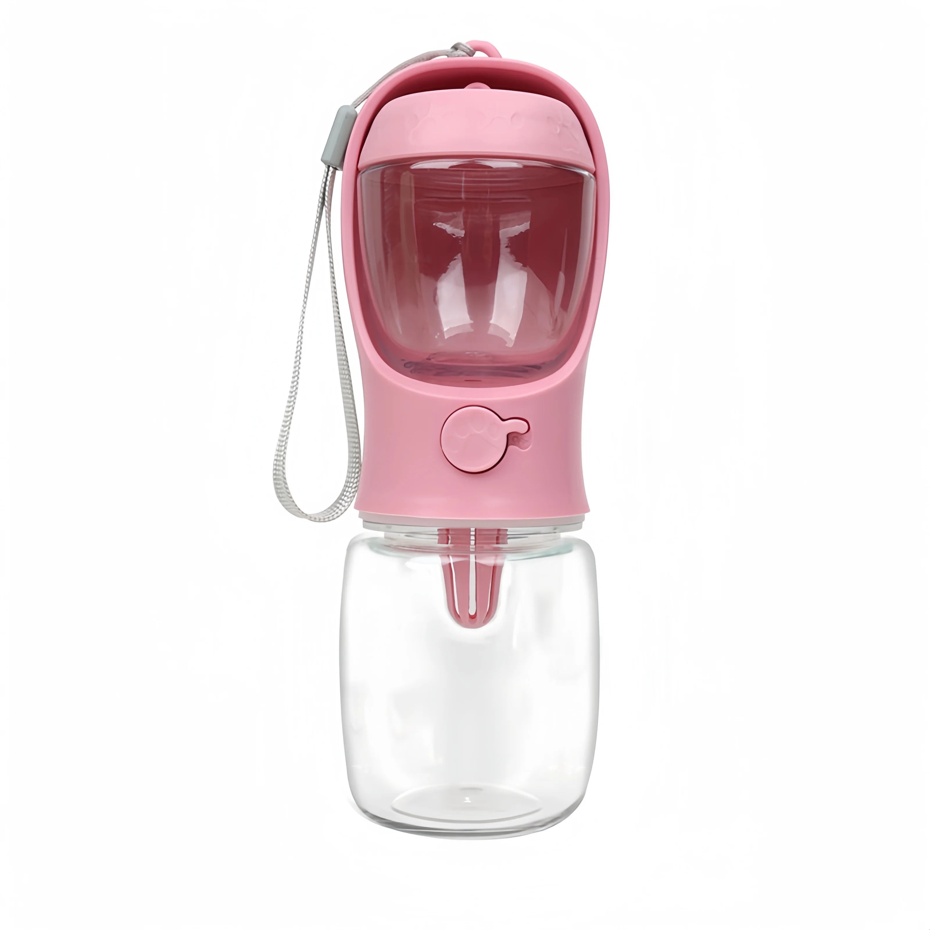 Portable Pet Water Bottle & Food Container – 2-in-1 Travel Feeder Bowl for Dogs & Cats