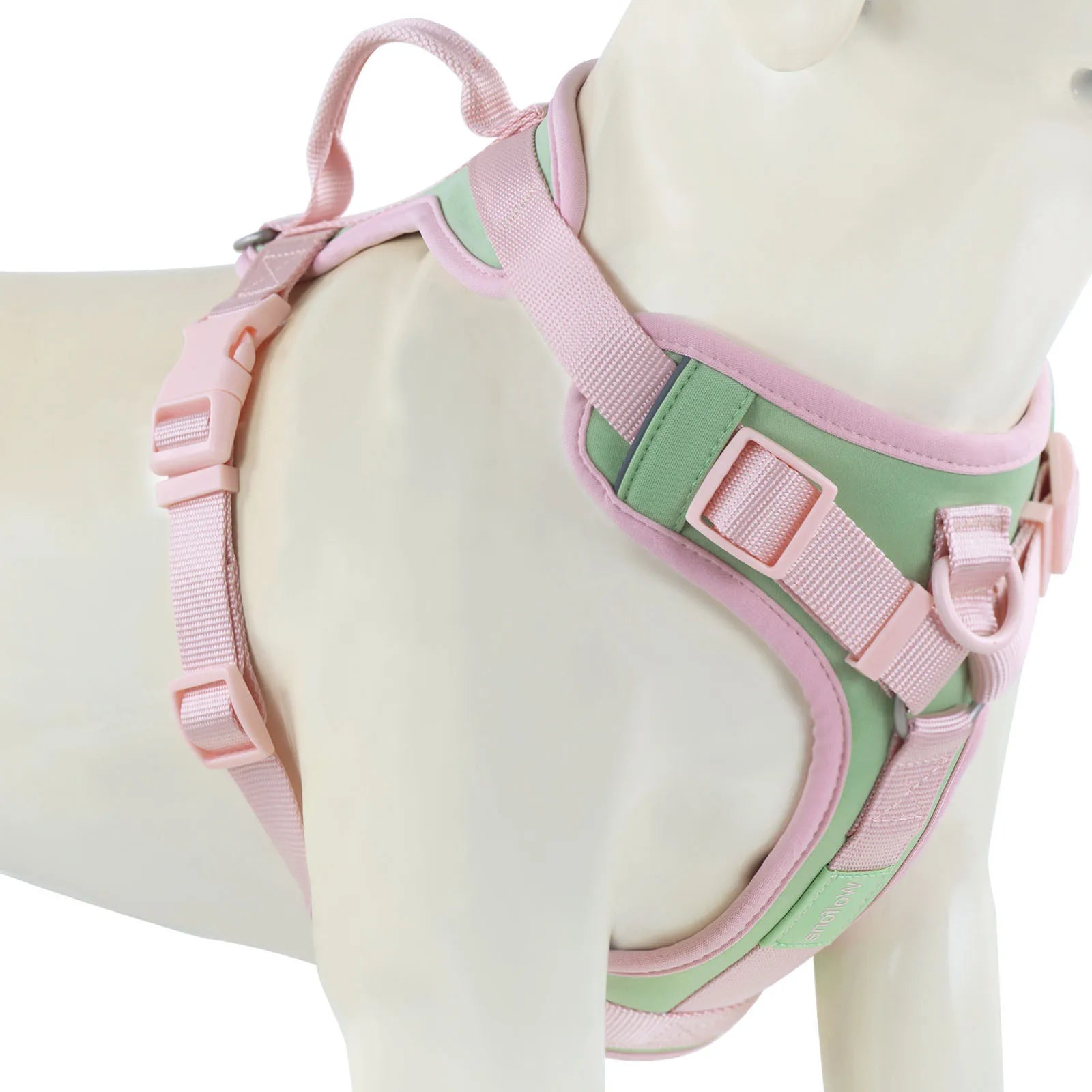 Luxury Adjustable Dog Harness – No-Pull Chest Strap, Personalized