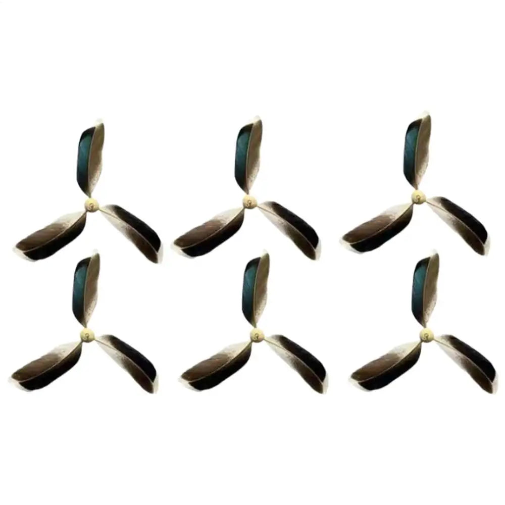 Cat Feather Toy Refill Set of 6 – Wear-Resistant Replacement Feathers for Interactive Cat Wands