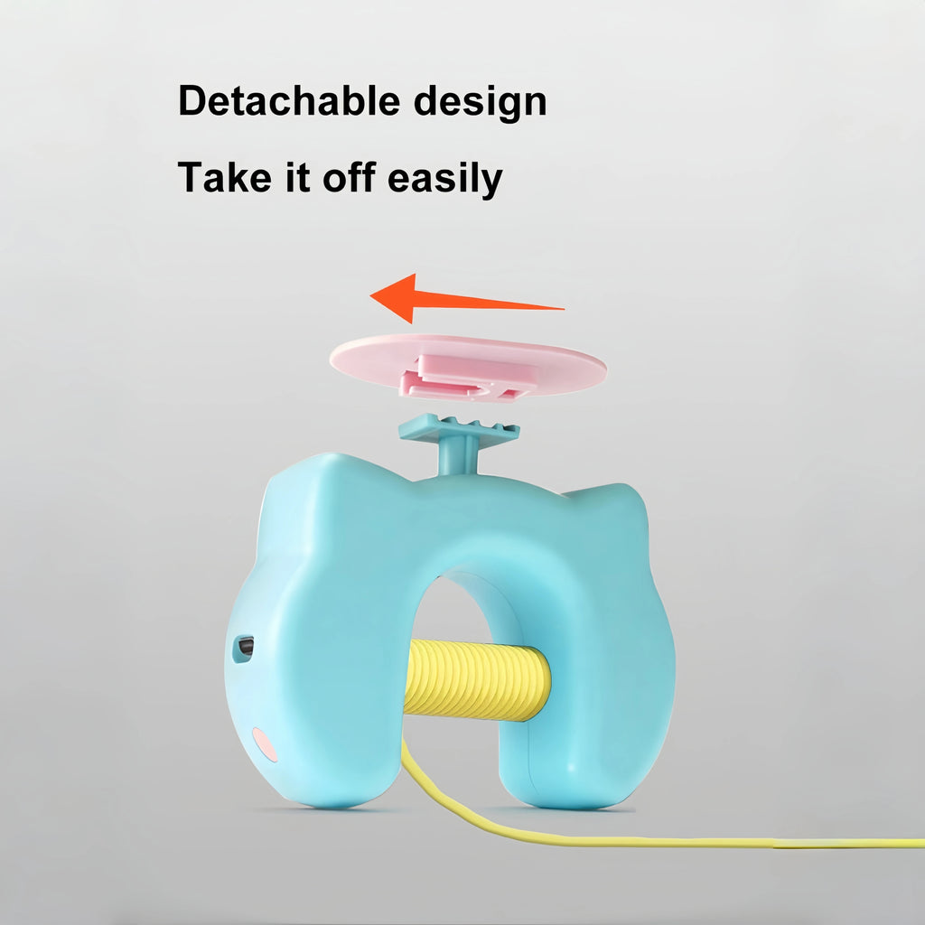 Electric Door Hanging Cat Toy – Auto Swing Feather with 2 Ropes for Self-Play & Cat Teasing