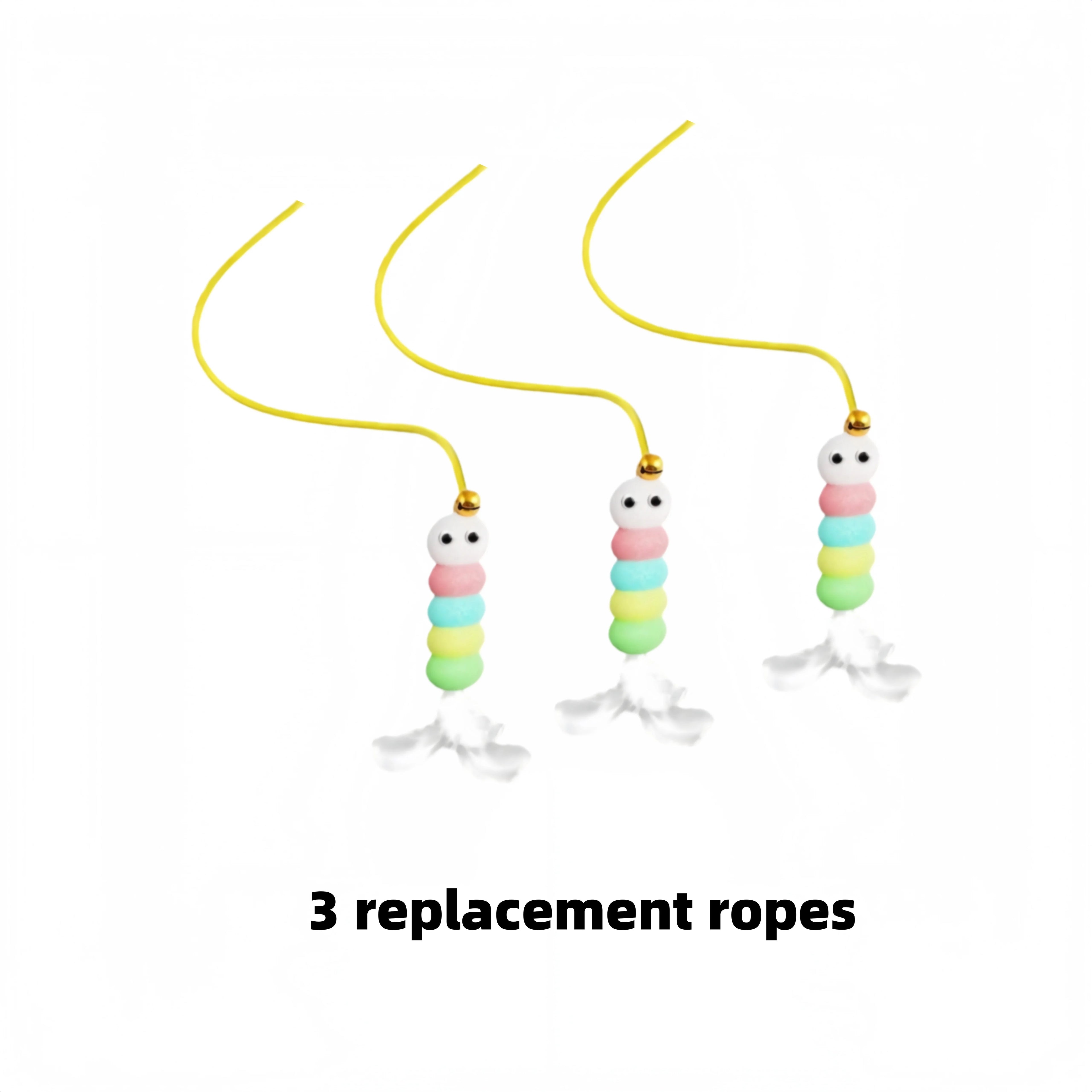 Electric Door Hanging Cat Toy – Auto Swing Feather with 2 Ropes for Self-Play & Cat Teasing