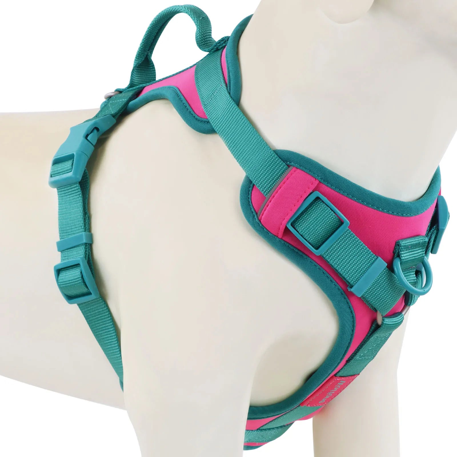 Luxury Adjustable Dog Harness – No-Pull Chest Strap, Personalized