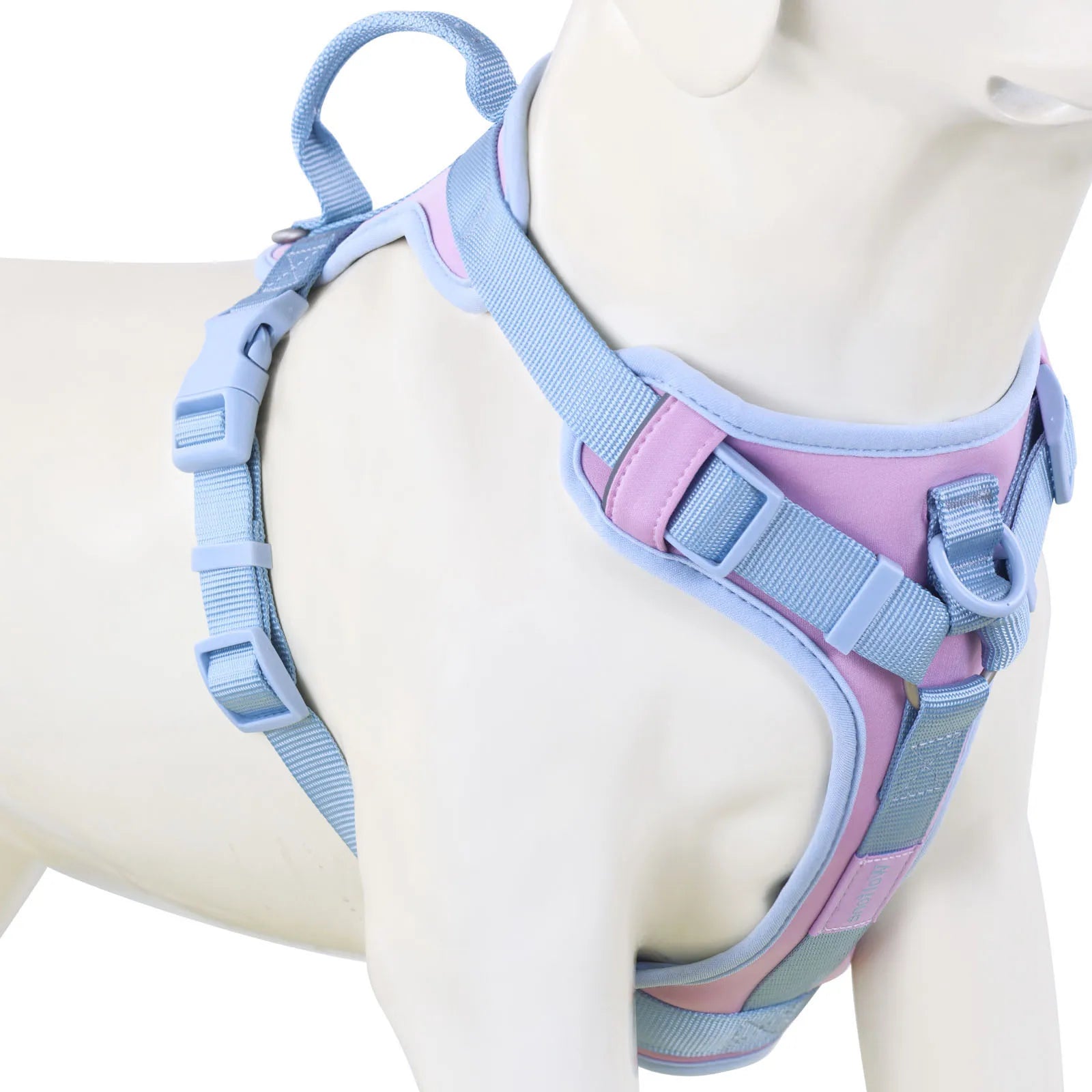 Luxury Adjustable Dog Harness – No-Pull Chest Strap, Personalized