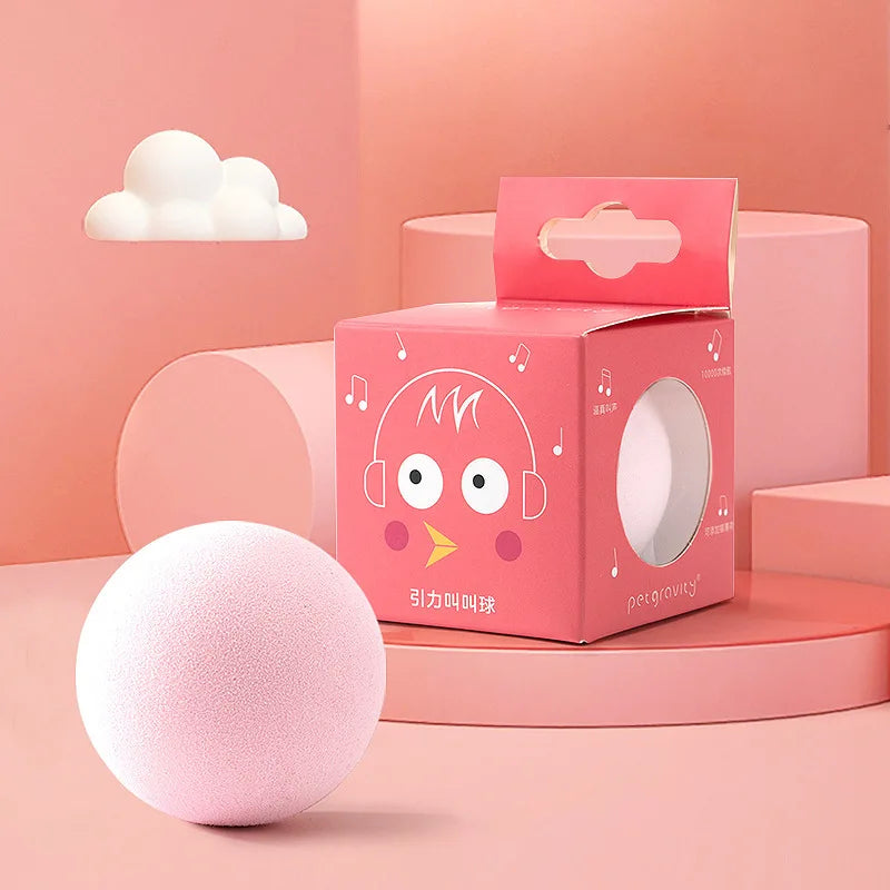 Interactive Sound Cat Ball Toy – Catnip Plush & EVA Balls for Indoor Cats