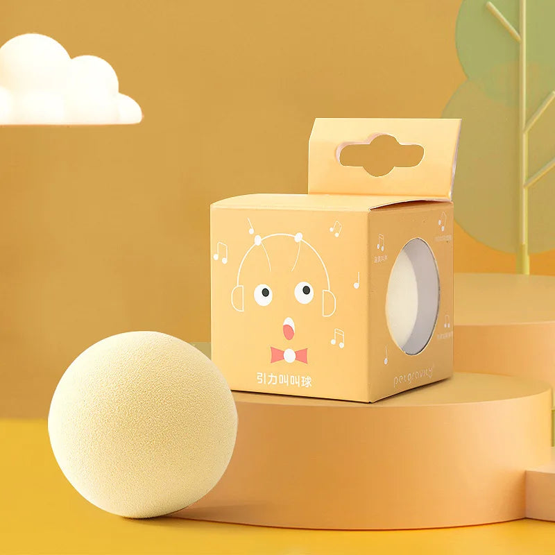 Interactive Sound Cat Ball Toy – Catnip Plush & EVA Balls for Indoor Cats