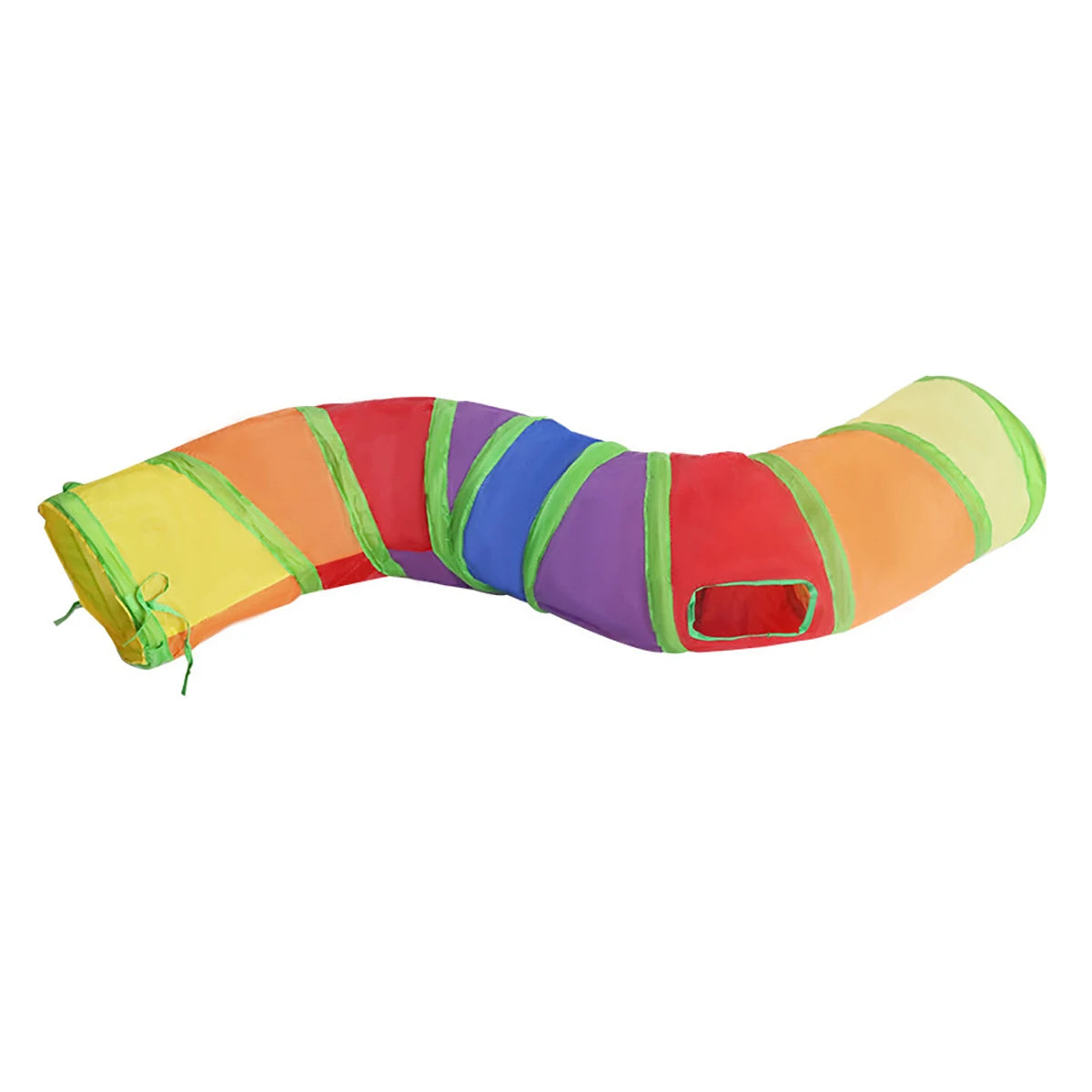 Foldable Cat Tunnel Tube Toy – Collapsible Play Tunnel for Indoor & Outdoor Cats