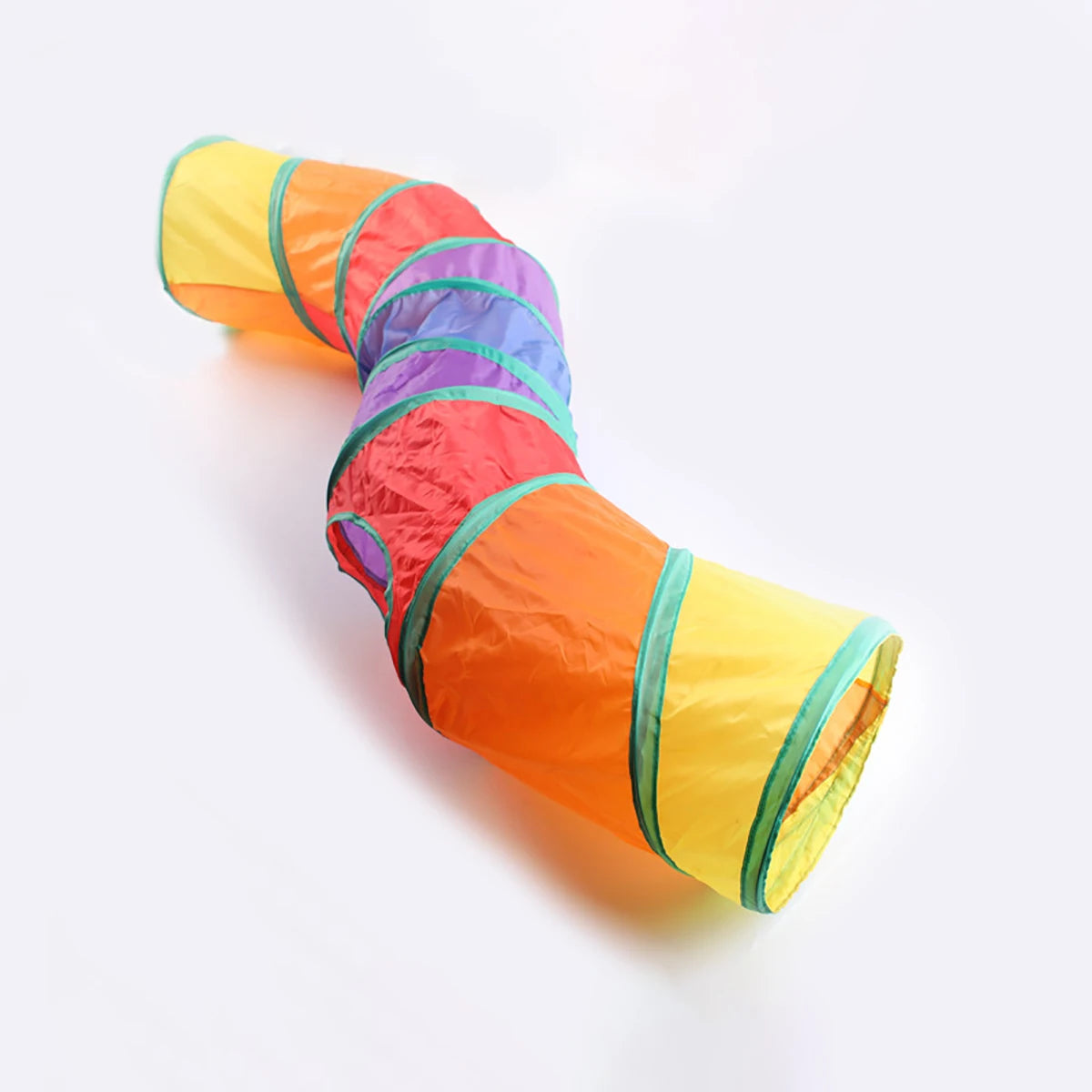 Foldable Cat Tunnel Tube Toy – Collapsible Play Tunnel for Indoor & Outdoor Cats