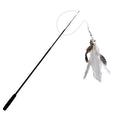 1.8m Telescopic Cat Fishing Rod – Extra Long Feather Wand for Scratch-Free Interactive Play