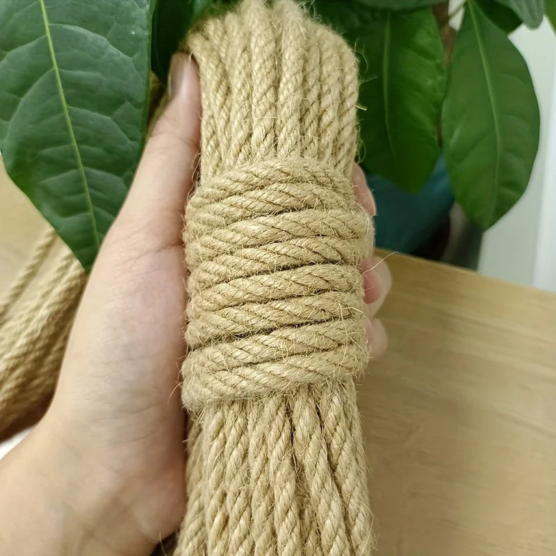 Natural Sisal Rope for Cat Scratcher & DIY Scratching Post – Furniture Protector (10m, 20m, 50m)