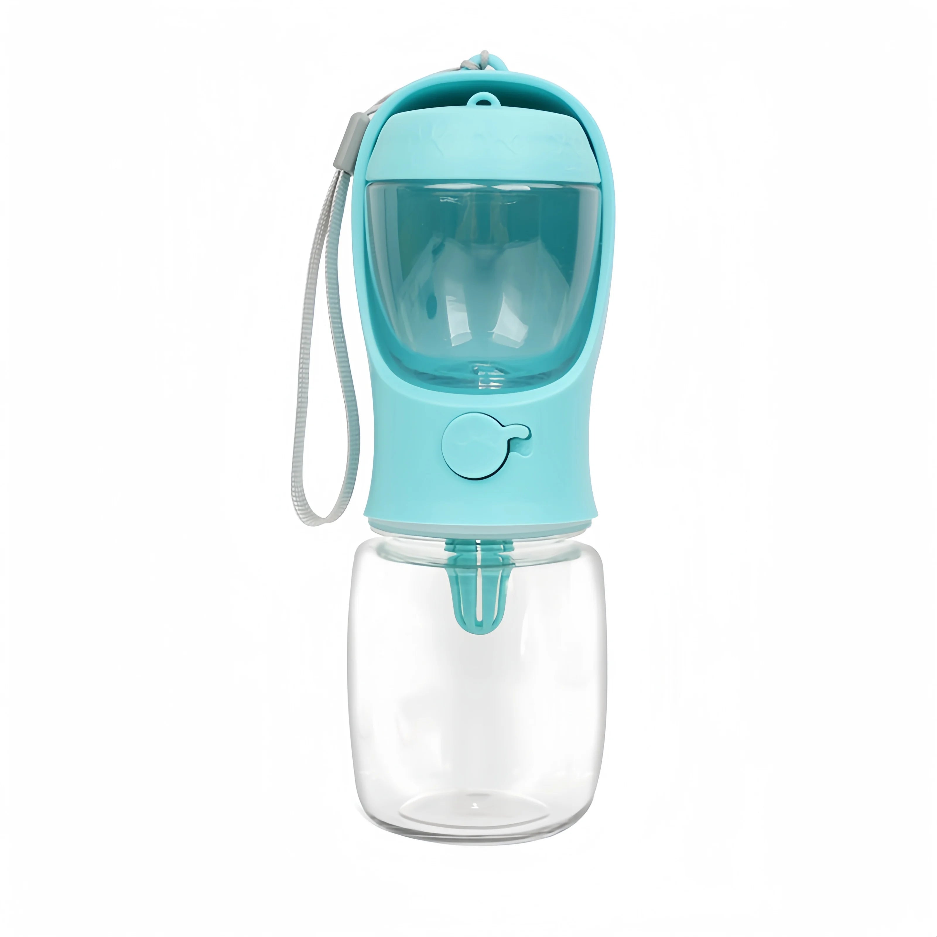 Portable Pet Water Bottle & Food Container – 2-in-1 Travel Feeder Bowl for Dogs & Cats