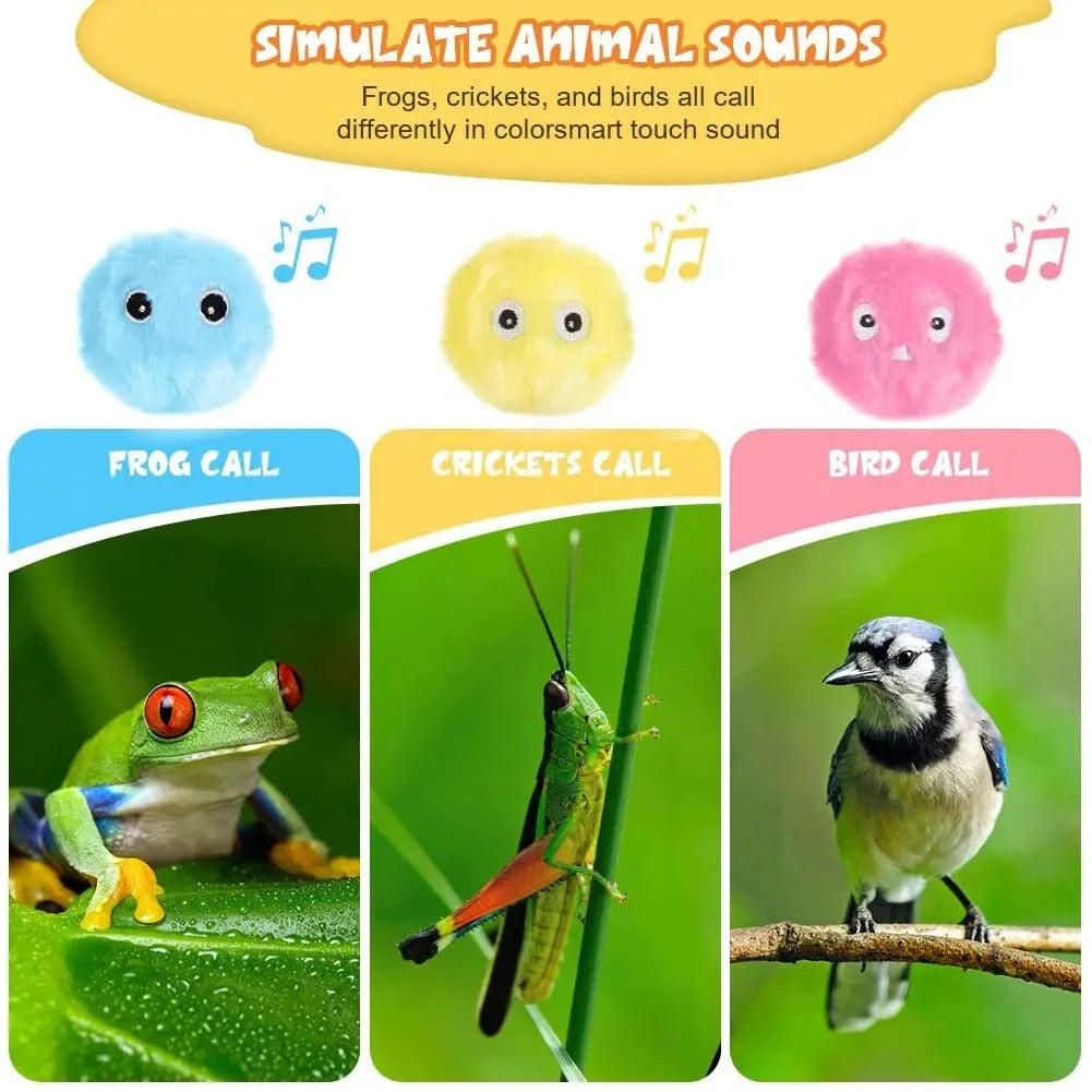 Magic Sound Catnip Cat Ball – Self-Entertainment Sounding Plush Toy for Boredom Relief