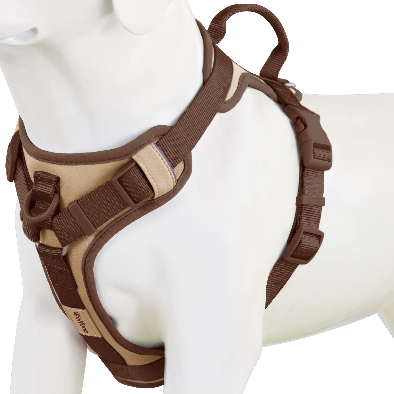 Luxury Adjustable Dog Harness – No-Pull Chest Strap, Personalized