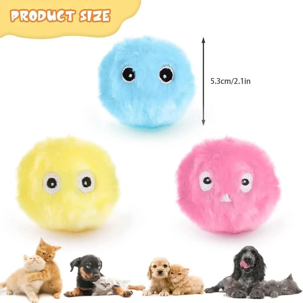 Magic Sound Catnip Cat Ball – Self-Entertainment Sounding Plush Toy for Boredom Relief