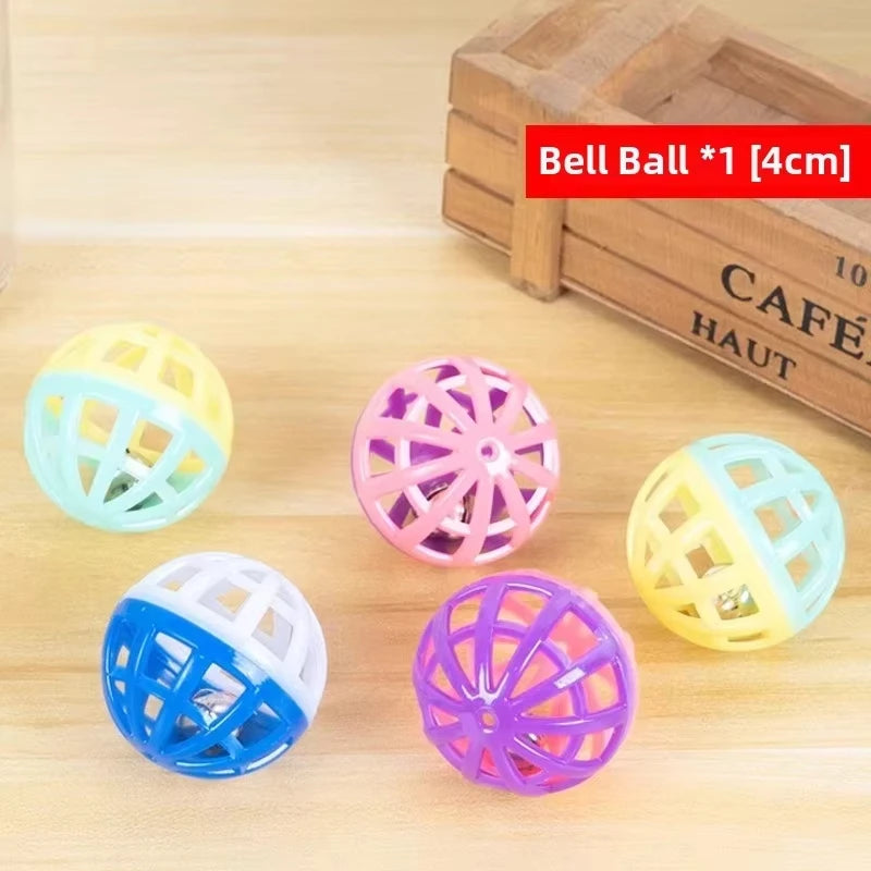 Felt Cat Puzzle Box – Interactive Exercise Toy with Ball for Indoor Hunting Play