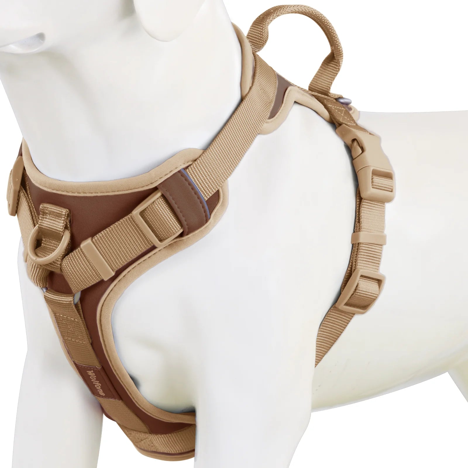 Luxury Adjustable Dog Harness – No-Pull Chest Strap, Personalized