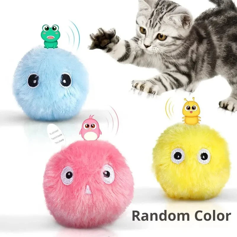 Magic Sound Catnip Cat Ball – Self-Entertainment Sounding Plush Toy for Boredom Relief
