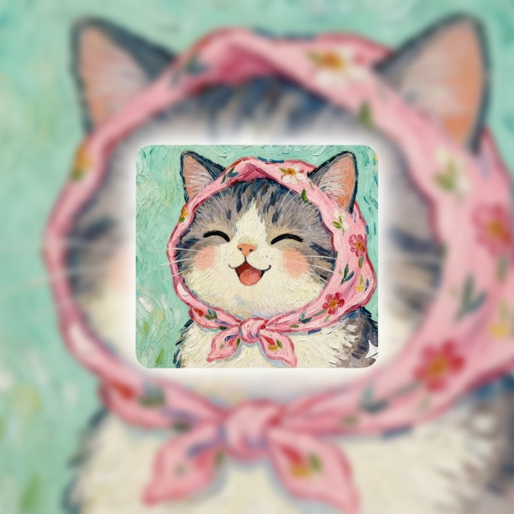 Paws & Relax - Blurred Background Card